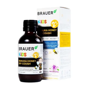 Brauer Kids Manuka Honey Dry Cough 100ml