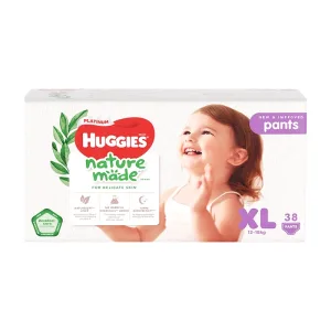 Huggies Platinum Nature Made XL 38 miếng