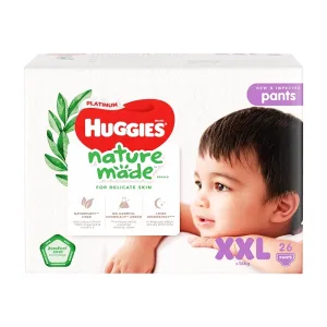 Huggies Platinum Nature Made XXL 26 miếng