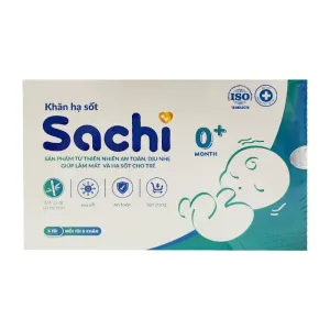 Khăn Hạ Sốt Sachi +0 5 túi