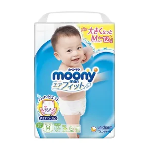 Tã quần Moony size M (6-11kg) 58 miếng