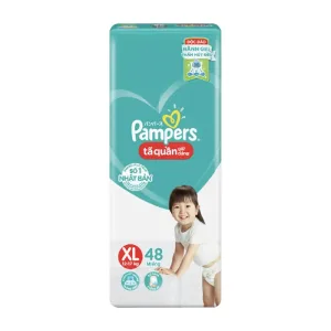 Tã quần Pampers Giữ Dáng size XL (12-17kg) 48 miếng